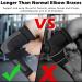 Beister Compression Elbow Bandage for Men & Women - 2 Pieces Velcro Fastener & Silicone Strip - Black M - Enhance Comfort & Support - Buy Online on GoSupps.com