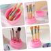 Mikinona Makeup Brush Cleaning Cup Brush Scrubber Mat Cosmetic Brush Cleaning Mat Silicone Brush Washing Bowl Makeup Brush Cleaning Pad Tool Silica Gel Pink Cleaner Beauty Egg - Buy Online on GoSupps.com