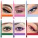 Waterproof Eyeliner Pencil Set - 6 Natural Matte Colors for Long-Lasting Eye Makeup - Retractable Liners and Shadow Pencil for Women - Purple, Green, and more - Buy Online on GoSupps.com