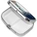 Statue of Liberty Pill Case | 2 Compartment Travel Pill Box | Cute Small Pill Organizer for Purse & Travel Gifts - Buy Online on GoSupps.com