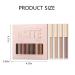 DAGEDA 8 Colors Matte Eyeshadow Set - Creamy, High Pigmented Nude Shadows for Long Lasting, Waterproof Eye Makeup - Lightweight and Velvety Primer (Color D) - Buy Online on GoSupps.com