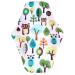 Toile 1pc Mama Cloth Pads Cloth Panty Liners Menstrual Napkins Pads Towel Napkin Washable Pad Napkin Lining Pads Aunt Towel Mother Cotton Pad Washable Menstrual Pads Yws-mc08 1 Count (Pack of 1)