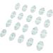 Buy Anti Wear Heel Stickers - 100PCS Transparent Foot Care Stickers for Leather Shoes - Discreet and Comfortable Solution - Buy Online on GoSupps.com