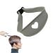 Anulely Adjustable Neck Hair Guide | Hairline Shaping Haircut Bands Tool - Curved Silicone Hair Styling Tools Haircut Bands for Home Haircuts Gray
