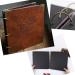 ADVcer Photo Album or DIY Scrapbook (10x10 inch 50 Pages Double Sided)  Vintage Leather Cover Three-Ring Binder Picture Booth Albums with 9 Colors 408pcs Self Adhesive Photos Corners for Memory Keep 01 Photo Album A1 (L... - Buy Online on GoSupps.com