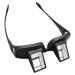 CHANGAR Prism Glasses Horizontal Reading Glasses Spectacles Lazy Bed Prism Reading Glasses Lazy Readers Glasses Weird Gifts for Lying Down Reading and Watching TV