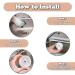 Sponge Caddy 1pk - Suction Cup Installation - White Color - Storage Theory - (Pack of 1) - Buy Online on GoSupps.com