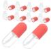 ERINGOGO 10 pi ces Contenants Brillant L vres Rechargeables Tube L vres Vide Portable pour Maquillage Voyage