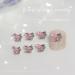 10Pcs 3D Colorful Nails Jewelry DIY Manicure Decals Nail Art Nail Tips Rhinestones Decorations Accessory Nail Art Decorations for Women Miniature Crystal Nail Ornaments Elegant - Buy Online on GoSupps.com