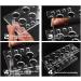 Voragrl 20 Hole Acrylic Makeup Brush Holder Display Stand Cosmetic Accessories Storage Rack - Buy Online on GoSupps.com