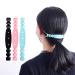 AKIWOS Non-Slip Adjustable Ear Rope Extension Buckle Pressure Relieve Ear Grips Comfortable Third Gear Flexible Ear Wear 3pcs 3Pcs Blue