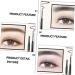 Healvian 6pcs 2 1 Eyebrow Makeup Tools Black Eyebrow Pencil Eye Brow Pencils Blond Pencil Longlasting Double - Buy Online on GoSupps.com
