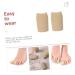 4 Pcs Toe Protectors | Silicone & Nylon Toe Scuffs Anti-Wear Covers for Split Toes | International Shipping - Buy Online on GoSupps.com