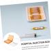 Clinic Syringe Case Holder 2pcs Box Syringe Plastic Storage Box Plastic Stand Injection Carrying Case Storage Box Injection Box Injector Storage Box Injectors Storage Box Supplies Assorted Color 7.2X7.2X1.5cm - Buy Online on GoSupps.com