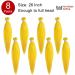 Xtrend 26 Inch EZ Braids 8Packs Yellow Pre-Stretched Easy Braiding Hair Extensions for Box Braids Hair Hot Water Setting Synthetic Fiber Hair Extensions Yellow# 26 Inch (Pack of 8) Yellow - Buy Online on GoSupps.com