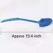 SLSON Aquarium Algae Scraper Double Sided Sponge Brush Cleaner - 15.4 inch Long Handle Fish Tank Scrubber for Glass Aquariums and Home Kitchen - Buy Online on GoSupps.com