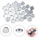30 pi ces Pans Maquillage Vides Ronds M tal pour Palette Fards Paupi res et Blush Accessoire Cosm tique pour DIY Maquillage Yeux et Joues - Buy Online on GoSupps.com