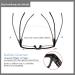 COJWIS 6 Pack Reading Glasses for Men & Women - Blue Light Filter Quality Spring Hinge 3.50 Magnification - Black Frames - Buy Online on GoSupps.com