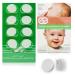 PrettyEars Cosmetic Ear Correctors for Babies (4 Pairs)  Behind Ear Adhesive Tape for Newborn Toddlers Children  Transparent Medical Grade Silicone Ear Tape for Baby Prominent Protruding Ears