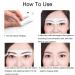 EBANKU 96Pcs Eyebrow Stencil Kit | 48 Pairs Shape Stickers & Grooming Templates - Buy Online on GoSupps.com
