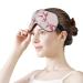 Pink Humming Birds Sleep Mask Eye Cover for Sleeping Blindfold with Adjustable Strap Blocks Light Night Travel Nap for Men Women - Buy Online on GoSupps.com