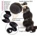 100% Unprocessed Brazilian Body Wave Hair Extensions - 22 Virgin Human Hair 3 Bundles - Natural Black - Buy Online on GoSupps.com