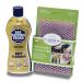 Bar Keepers Friend Cleanser (26 oz) and Non Scratch Scouring Scrubber Kit | Multipurpose, Stainless Steel, Rust, Soft Cleaner with Heavy Duty Non Scratch DishCloth