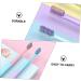 Homsfou 8-St Macaron Toothbrush - Travel Tooth Hygiene & Oral Care for Adults | Sleeping Light & Fabric Design - Buy Online on GoSupps.com