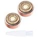 Replacement Heads for Finishing Touch Flawless Facial Hair Remover Shaver for Women Gen 2, Rose Gold - Pack of 2
