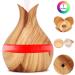300ml Essential Oil Diffuser - Small Aromatherapy Cool Mist Humidifier with 7 Colors LED Lights | Auto Off Timer for Home & Office - Buy Online on GoSupps.com