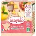 Babybio - Fruit Bottles Apple Pear Peach from Roussillon Occitanie 4 x 90 g 6+ Months Organic