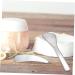SEWOART 2pcs Reusable Spatula Cosmetic Spatula Korean Makeup Spatula Eye Cream Spoon Metal Makeup Spatula Skin Scraper for Lip Bracket Stainless Steel Mini - Buy Online on GoSupps.com
