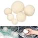 Eco-Friendly Wool Dryer Balls - Reusable Laundry Drying Balls Reduces Static & Wrinkles - Pack of 6 - Buy Online on GoSupps.com