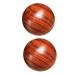 Beaupretty 2st solid wood massage ball roller balls massage meditation balls made of wood Small baoding balls foot massage baoding balls made of wood hand massage devices health pear leisure ball 5.5x5.5cm brown
