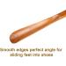 2 Pack Premium Wooden Shoe Horns - 13 Long Handle, Durable Lazy Shoe Helper Spoons for Seniors, Kids, Pregnancy - Great Gift Idea for Men, Women, Father's Day - Buy Online on GoSupps.com