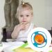 360 Rotating Toddler Bowl | Mess-Free Snack Bowl for Babies | Spill Resistant Gyro Bowl with Lid - Perfect for Newborn Feeding - Buy Online on GoSupps.com
