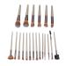 Makeup Brush Set Eye Makeup Brushes with Fine Dense Bristles for Salon