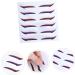 Amosfun 12 Pairs Glitter Eyeliner Cat Eyeliner Sticker Makeup Eyeliner Instant Eyeliner Stickers Purple Stickers Sticky Eyelid Sticker Eyeliner Tape Strips Self- Natural Woman Cosmetic - Buy Online on GoSupps.com