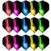 High-Quality Steel Dart Tips, Flights, and O-Rings Set - 12 Tips, 15 Flights, 20 O-Rings (3.5cm) - Buy Online on GoSupps.com