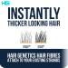 Dark Brown Hair Genetics Hair Fibres - 50g Hair Loss Treatment with Hair Fibers - Buy Online on GoSupps.com