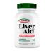LIVERITE LIVER AID with Milk Thistle 60 Capsules Liver Support Liver Cleanse Liver Care Liver Function Energy 60 Count (Pack of 1)