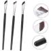 Hemoton 3pcs Set Under Eye Concealer Brush Eyebrows Brush Eyebrow Brush Concealer Brush under Eye Angled Makeup Brush Eyeshadow Brush Angled Concealer Brush Precision Concealer Brush - Buy Online on GoSupps.com