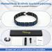 Vicmag Magnetic Bracelet for Men - Titanium Steel Double Row Adjustable Magnet Bracelet (Wheat Black Blue) - Stylish & Durable - Buy Online on GoSupps.com