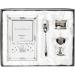 Silver Plated Christening Day Gift Set - 4-Piece in Presentation Box - Buy Online on GoSupps.com