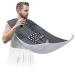 Lines Beard Bib Apron Beard Hair Catcher for Men Shaving Fathers Day Anniversary Christmas Gifts for Dad Husband Beard Bib with 2 Suction Cups