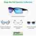 SAV Eyewear Men's Sportex AR4145 Gray Rimless Reading Glasses +2.75 | International Shipping Available - Buy Online on GoSupps.com