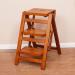 Brand Folding Ladder Stool Stairs 3-Step Solid Wood Stool Shoe Rack Household Save Space 2 Colors J0T0D1 (Color : B) - Buy Online on GoSupps.com