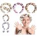 Limtula Spa Wrists Washband Headband Absorbent Microfiber Wrists Towel for Washing Face for Women Prevent Liquid from Spilling Pink leopard - Buy Online on GoSupps.com