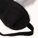 Rabbit Pattern Natural Cotton Sleep Mask - Ultra-Soft Eye Mask for Travel - Gray - Buy Online on GoSupps.com