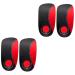 Healvian 2 Pairs Arch Corrective Insoles Orthotic Shoe Pads Arch Support Cushion Insoles for Plantar Insoles Arch Pain Insole Insoles Fascia Men and Women Foot